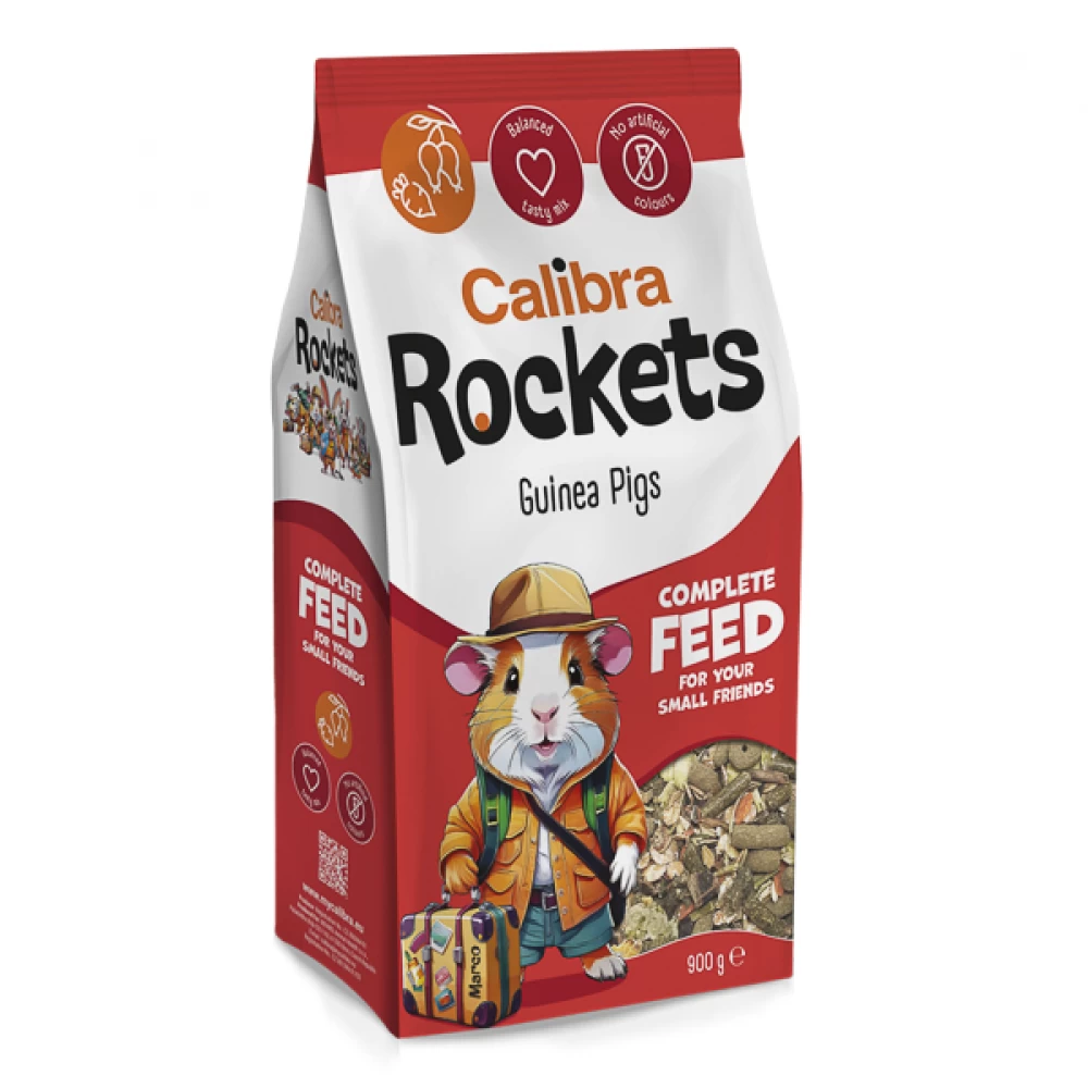 CALIBRA ROCKETS HRANA PORCI DE GUINEEA 900GR