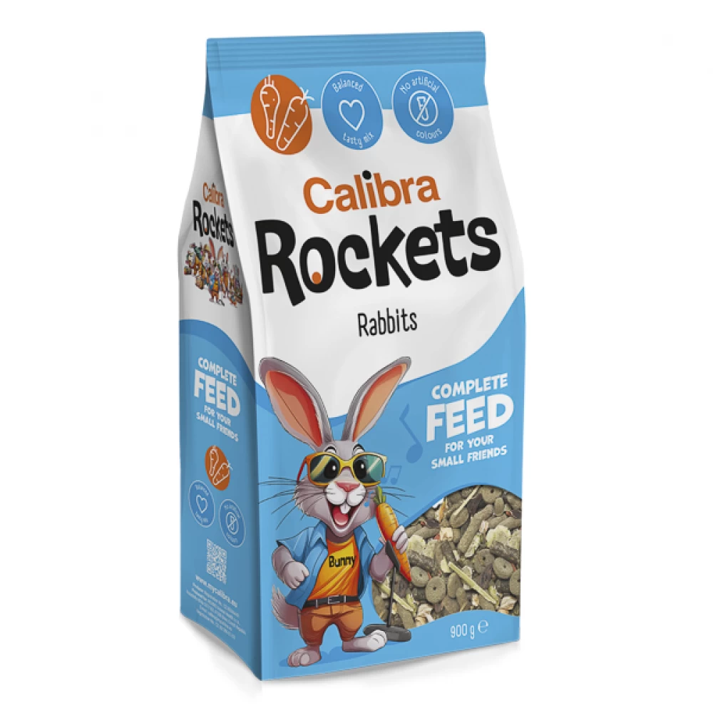 CALIBRA ROCKETS HRANA IEPURI COMPLETE FEED 900GR