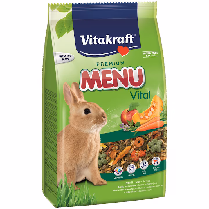 VITAKRAFT PELLETS IEPURI CU MALT 1KG