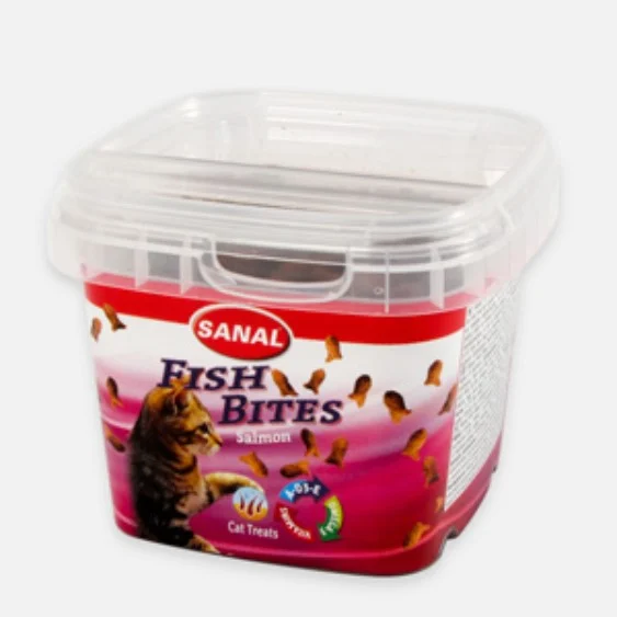SANAL GUSTARI PISICA CU SOMON 75GR