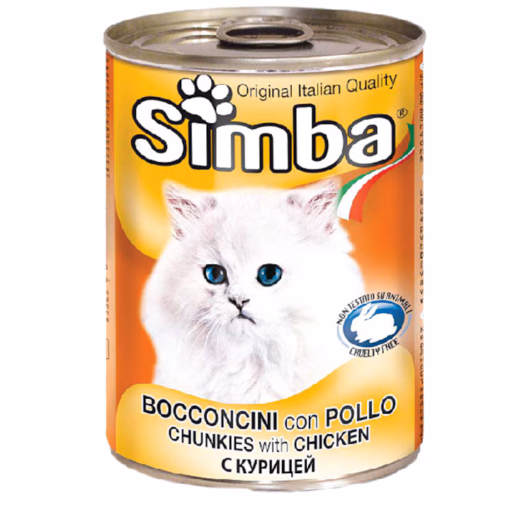 CONSERVA PISICA SIMBA ADULT PUI 415GR