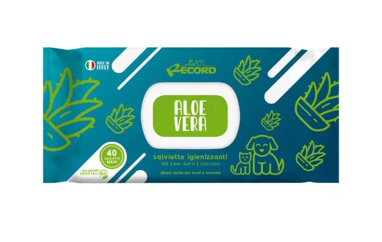 SERVETELE UMEDE FARM COMPANY SALVIETTE ALOE VERA SI TALC 40BUC 30X20CM