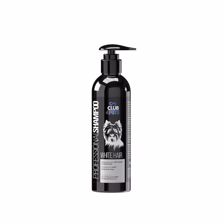 SAMPON CAINE CLUB4PETS WHITE HAIR 250ML