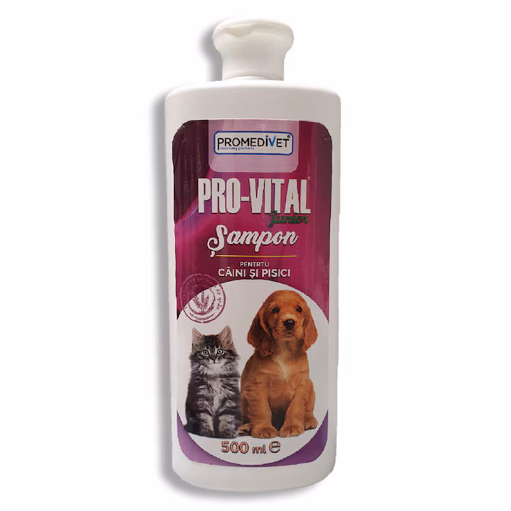 SAMPON CAINI SI PISICI PRO-VITAL JUNIOR GERMENI DE GRAU 500ML