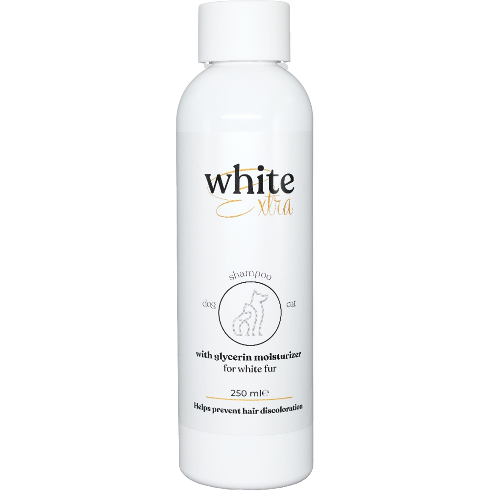 SAMPON CAINI SI PISICI PROMEDIVET WHITE EXTRA 250ML