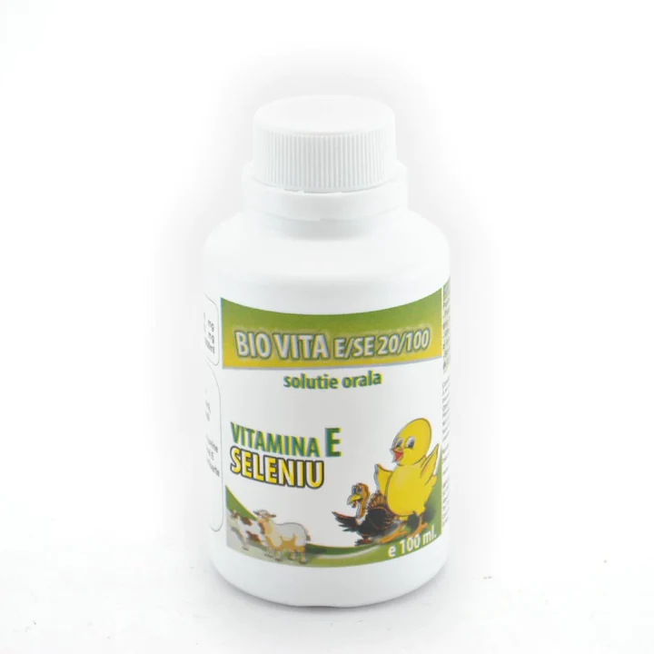 BIO VITA E/SE 20/100 SOLUTIE ORALA VITAMINA E SELENIU 100M 