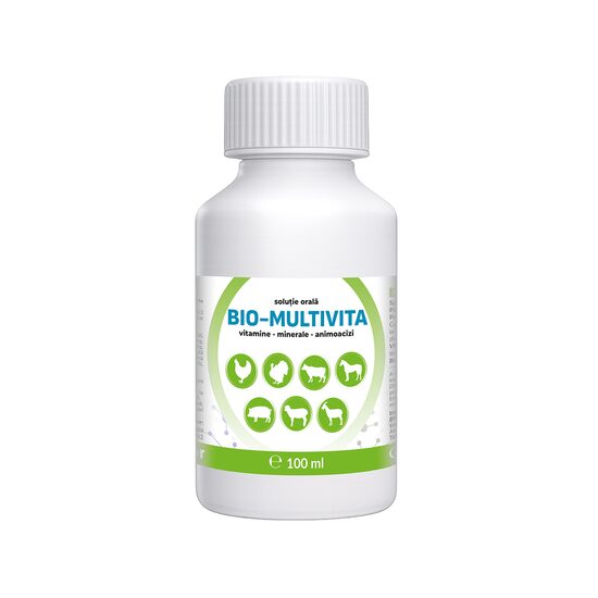 BIO MULTIVITA VITAMINE MINERALE AMINOACIZI 100ML