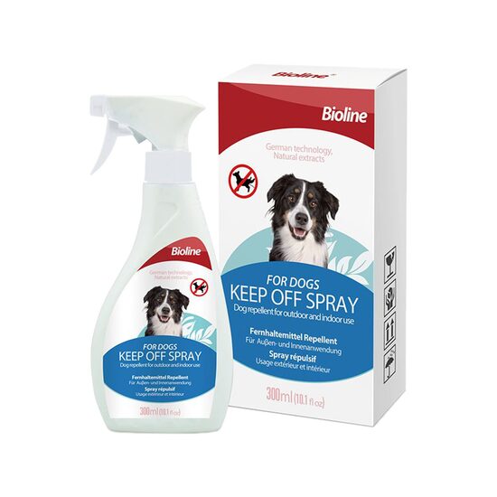 REPELENT KEEP OFF DOG SPRAY BIOLINE 300ML