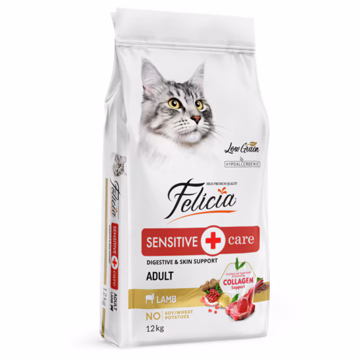 HRANA PISICA FELICIA SENSITIVE CARE ADULT MIEL 12KG