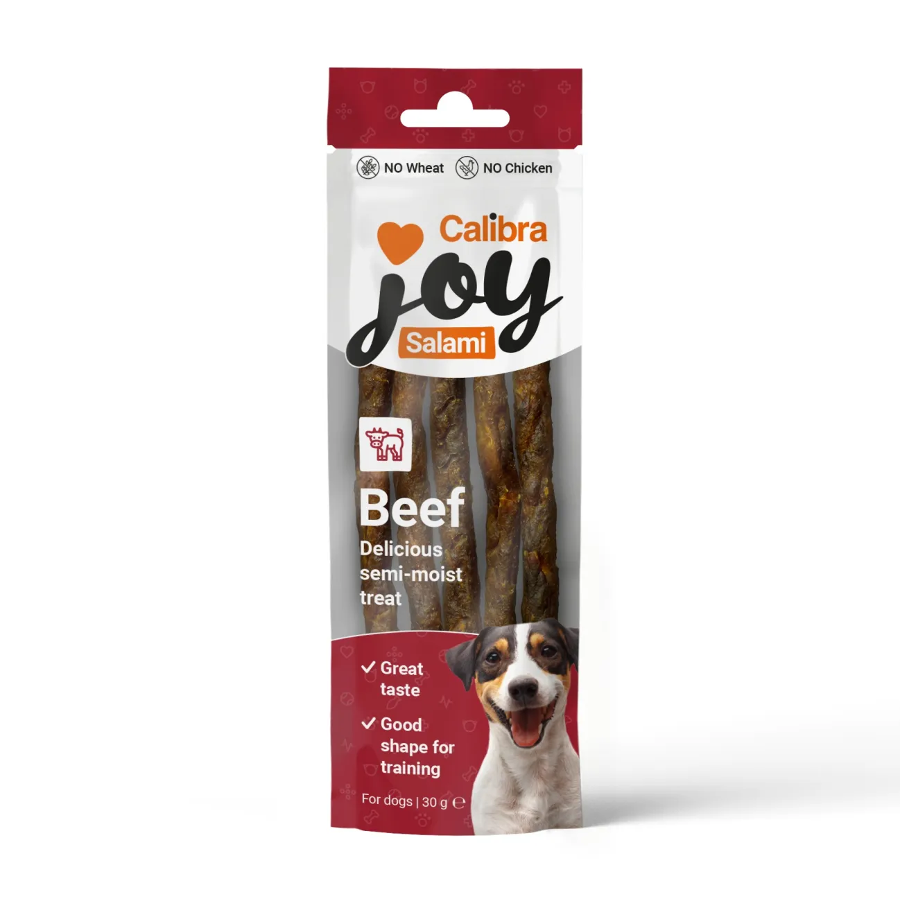 CALIBRA JOY DOG SALAMI BEEF 30G