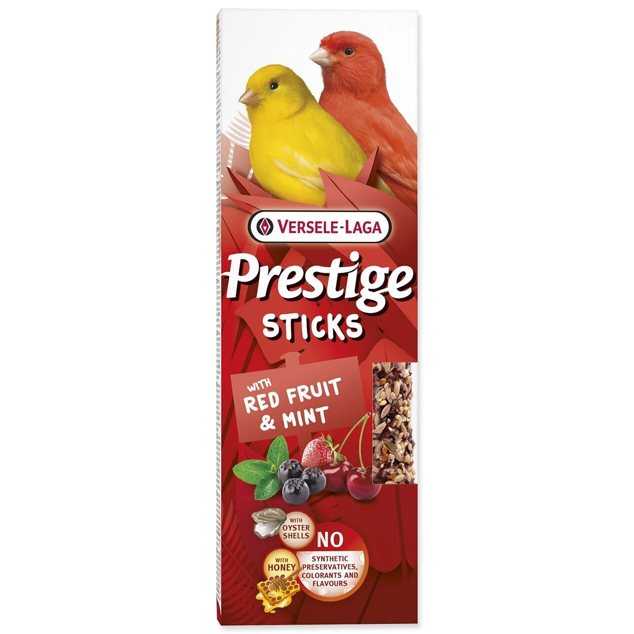 VERSELE LAGA BATON PRESTIGE CANARI FRUCTE ROSII & MENTA 60G