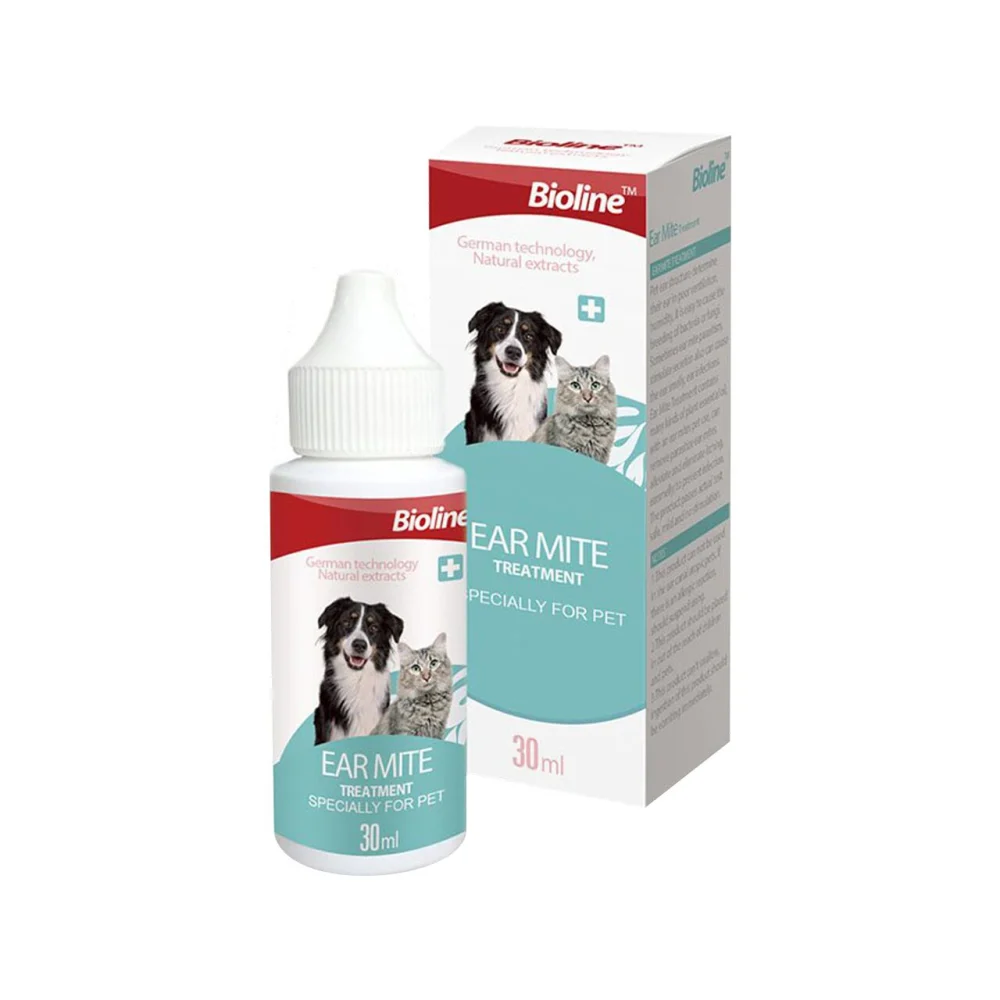 BIOLINE ANTIPARAZITAR EAR MITE CAT/DOG 30ML