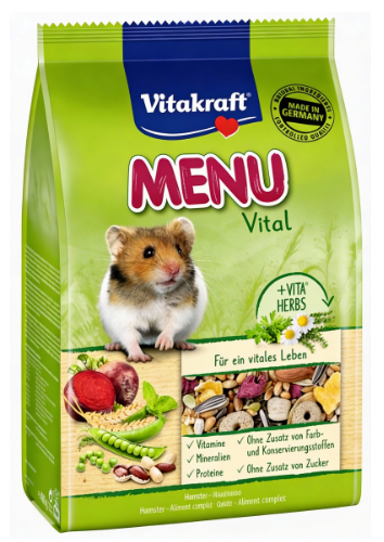VITAKRAFT MENU HAMSTERI 1KG