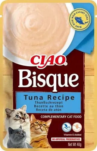 PLIC PISICA CIAO ENTREE BISQUE TON 40 GR