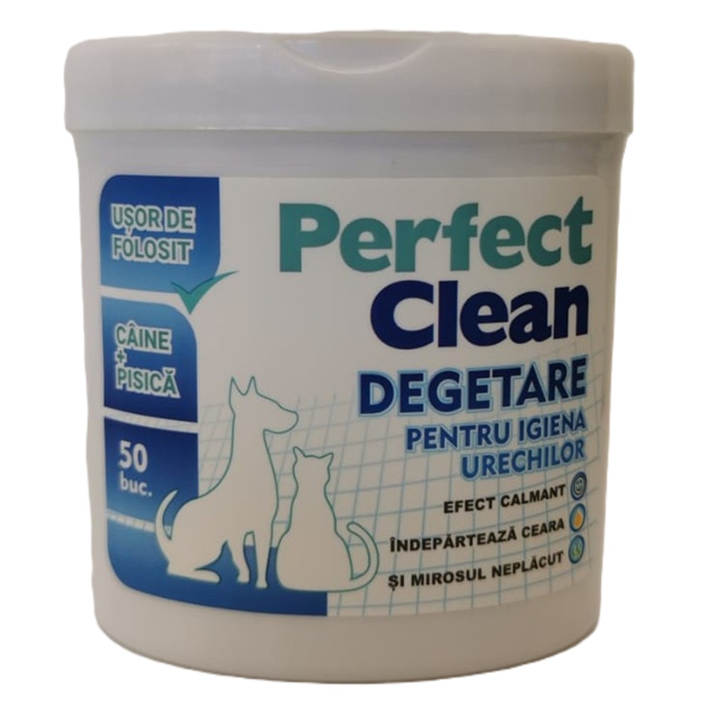 DEGETARE PENTRU IGIENA URECHILOR PERFECT CLEAN 50BUC