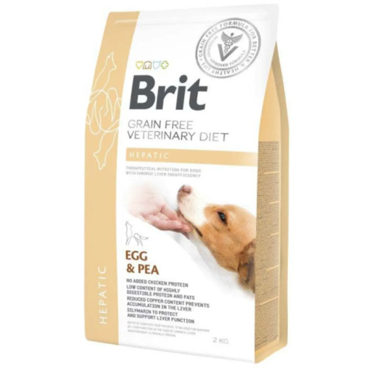 HRANA USCATA CAINE BRIT HEPATIC 1KG VRAC