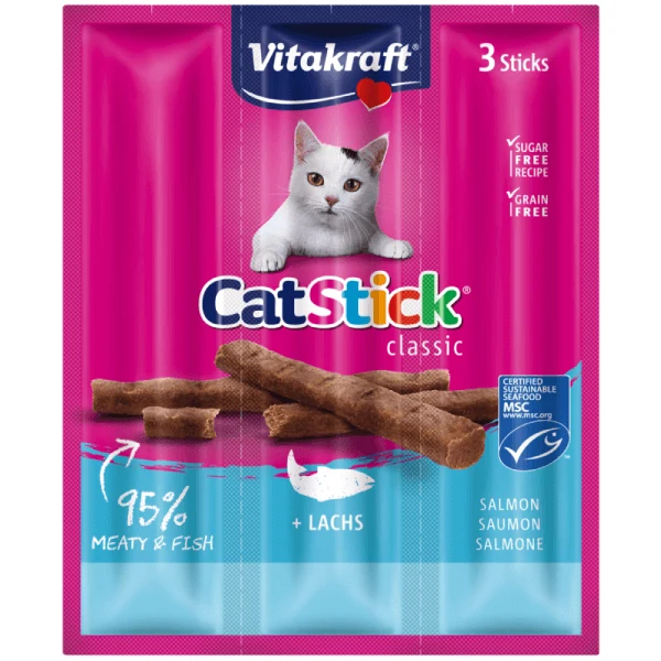 VITAKRAFT CUTSTICK PISICA SOMON 18GR