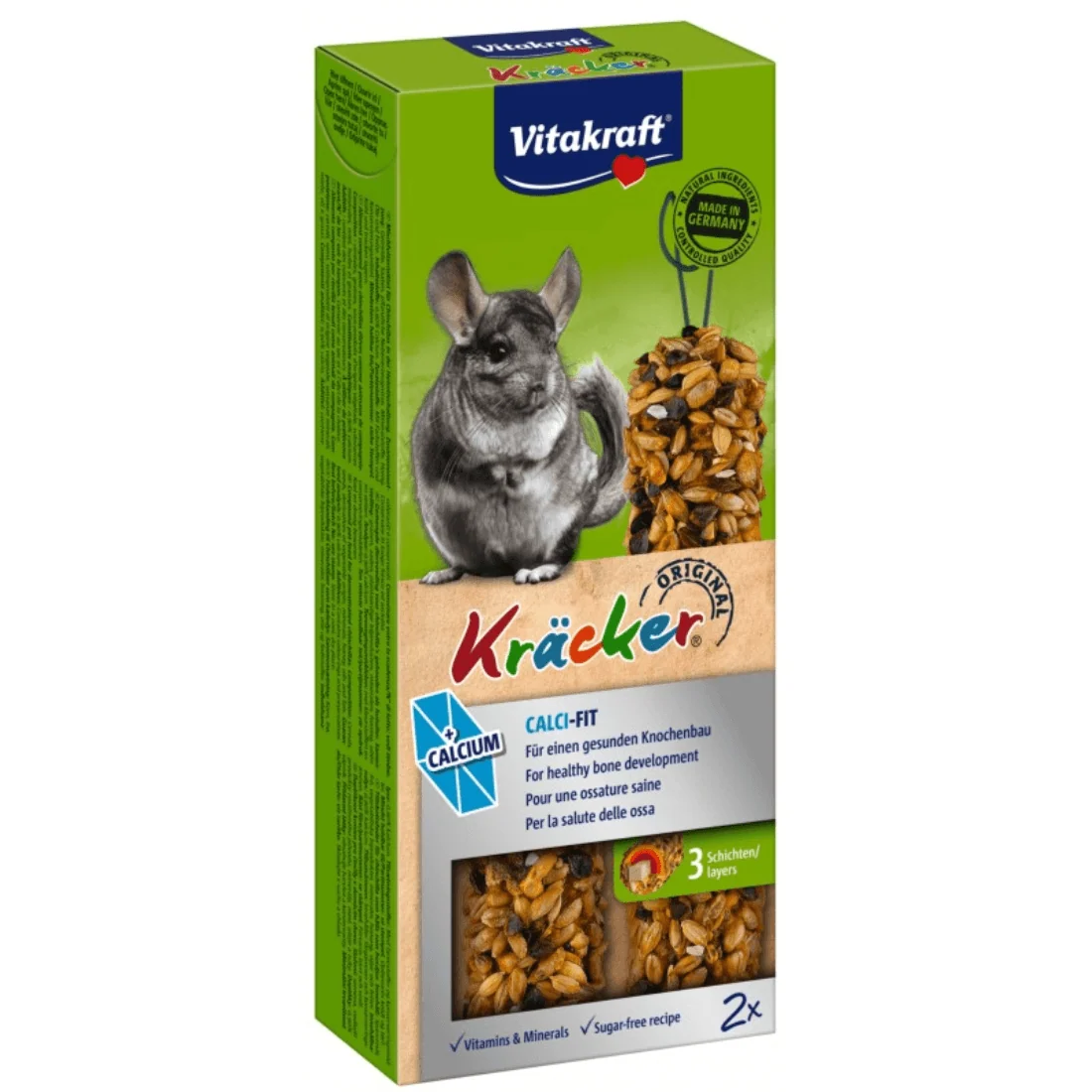 VITAKRAFT BATON CHINCHILLA CALCIU 2 BUC