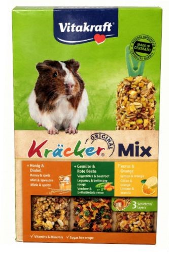 VITAKRAFT BATON G PIG TRIO MIX CITRICE/LEGUME/MIERE 3 BUC