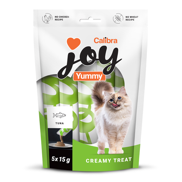 CALIBRA JOY CAT YUMMY TUNA TREAT 5 x 15G