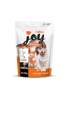 CALIBRA JOY CAT YUMMY CHICKEN & SHRIMP TREAT 5 x 15G