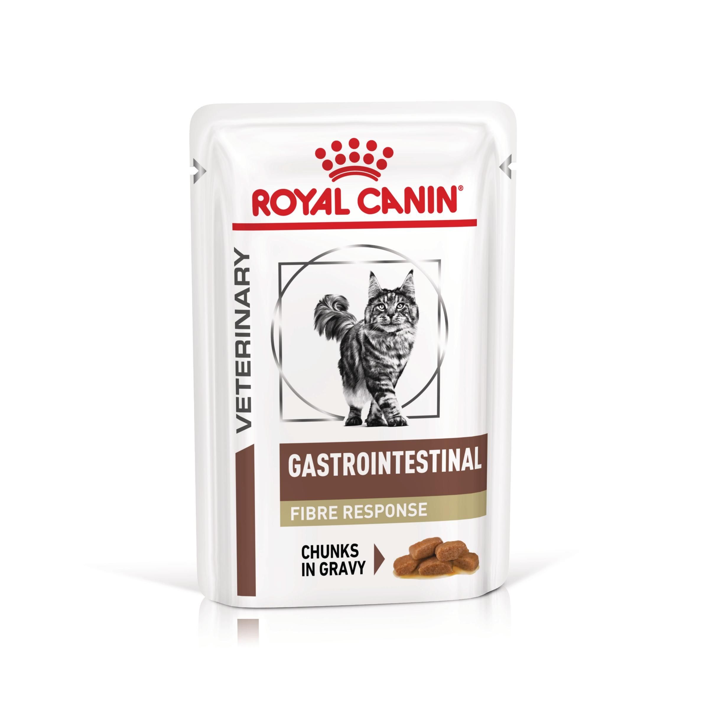 PLIC PISICA ROYAL CANIN VETERINARY GASTROINTESTINAL FIBRE RESPONSE 85GR