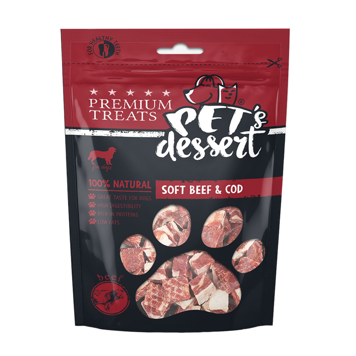 RECOMPENSA CAINE PET'S DESSERT SOFT VITA SI COD 80GR