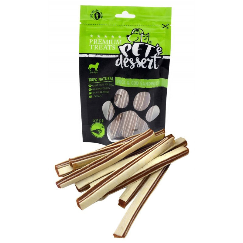 RECOMPENSA CAINE PET'S DESSERT SANDWICH RATA SI COD 80GR