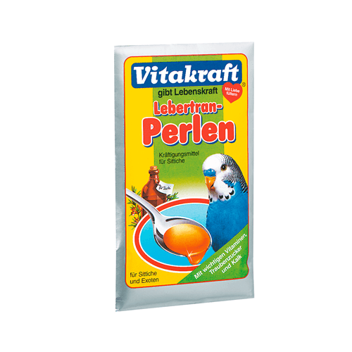 VITAKRAFT LEBERTRAN PERLEN PERUSI ULEI COD 20GR 