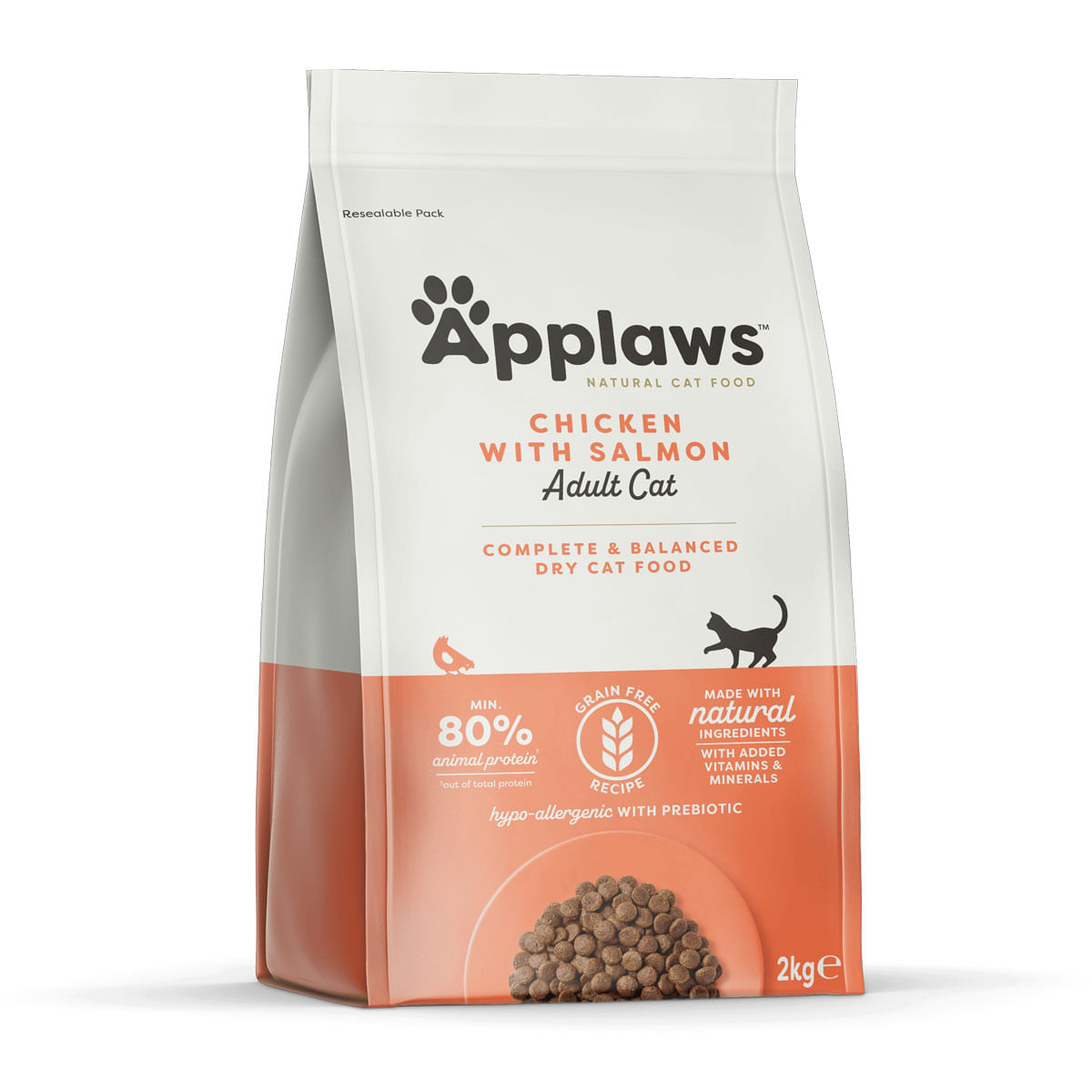 HRANA PISICA APPLAWS ADULT SOMON CU PUI 7.5KG