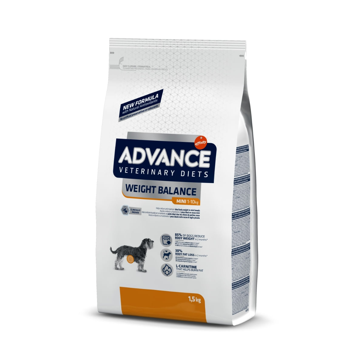 MANCARE CAINE ADVANCE DIETA WEIGHT BALANCE MINI 1.5 KG 