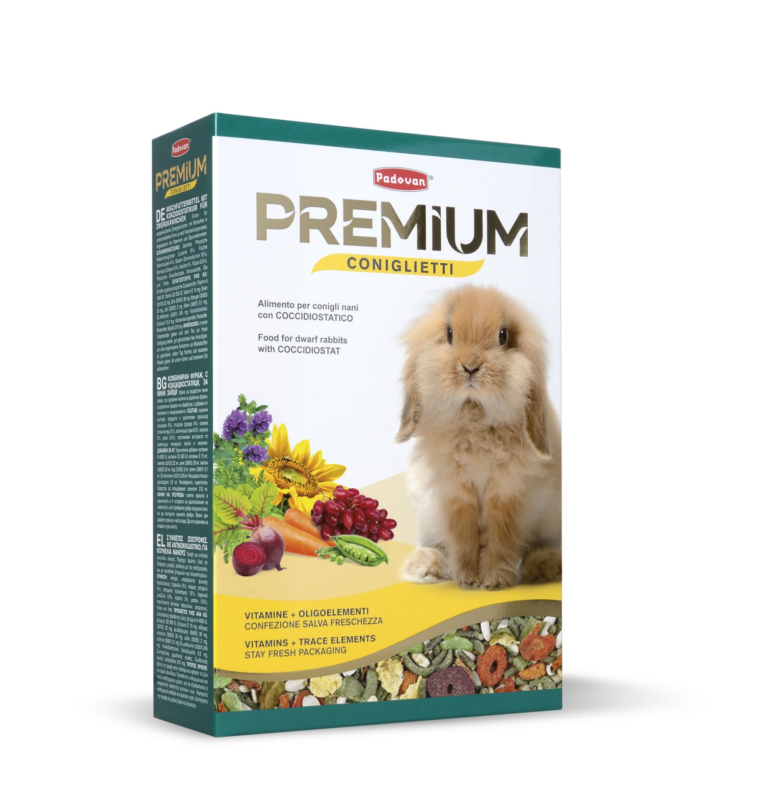 PADOVAN IEPURI PITICI PREMIUM CONIGLIETTI 500G
