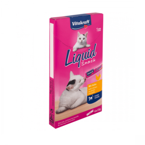 VITAKRAFT SNACK LICHID PUI PROMO 6+2 X 15GR