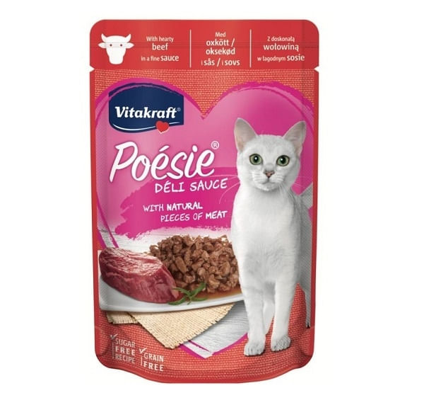 PLIC PISICA VITAKRAFT POESIE VITA IN SOS 85G