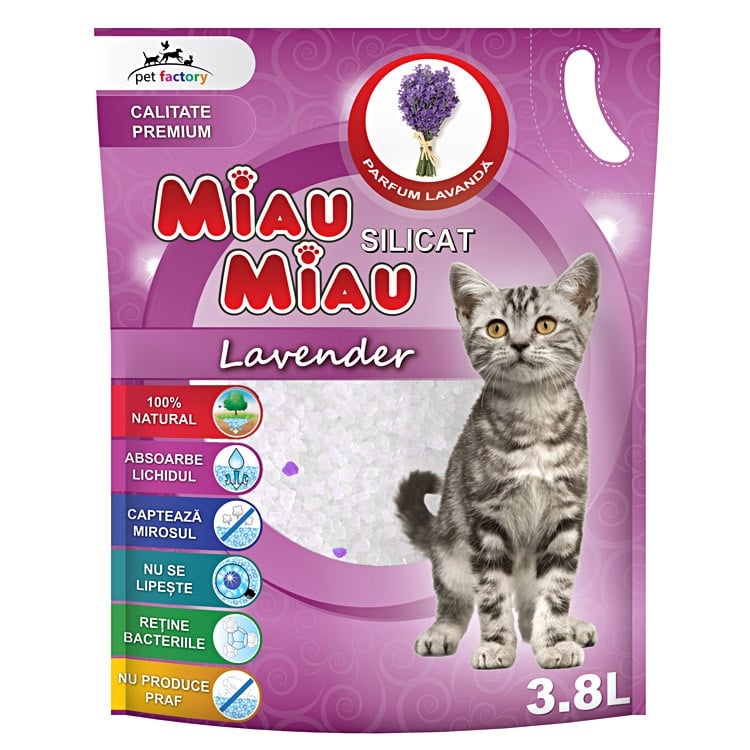 ASTERNUT SILICATIC MIAU MIAU LAVANDA 3.8L