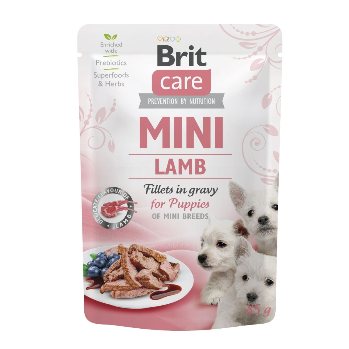 PLIC CAINE BRIT CARE MINI PUPPY MIEL FILLETS IN GRAVY 85 G