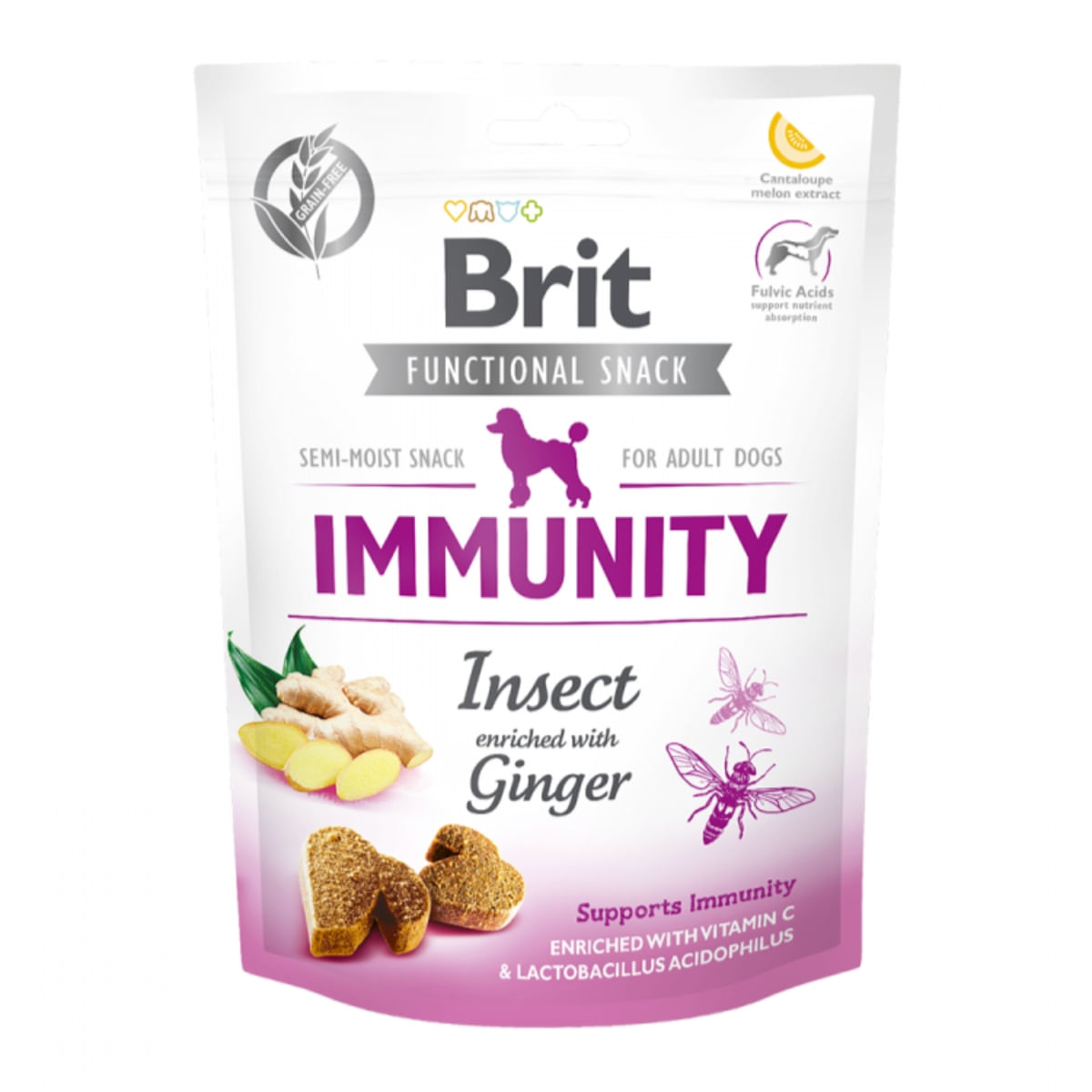 RECOMPENSA BRIT CARE IMMUNITY INSECT GHIMBIR 150GR
