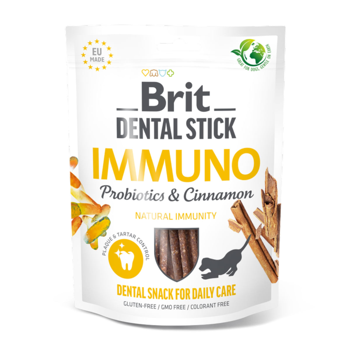 RECOMPENSA BRIT CARE IMMUNO PROBIOTIC SI SCORTISOARA 150GR