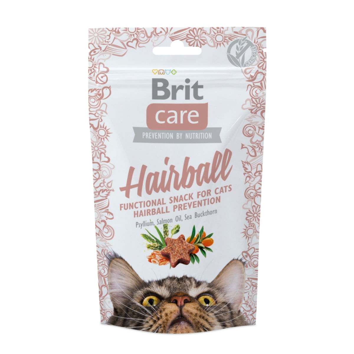 RECOMPENSA BRIT CARE SNACK HAIRBALL 50GR