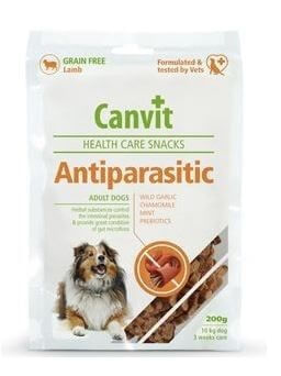 RECOMPENSA CAINE CANVIT DOG SNACK ANTIPARASITIC 200G