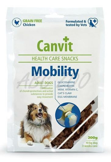 RECOMPENSA CAINE CANVIT DOG SNACK MOBILITY 200G