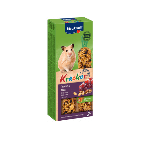 VITAKRAFT KRACKER HAMSTER STRUGURI CU ALUNE 112GR