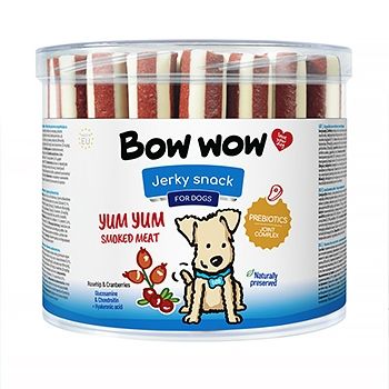 RECOMPENSE CAINE BOW WOW BEEF STEAKS 80G