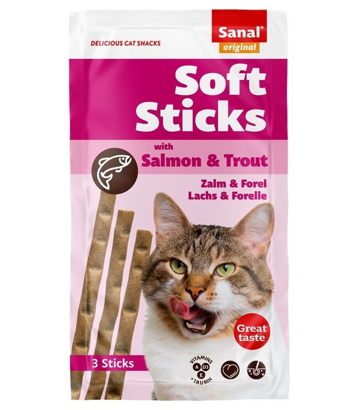 RECOMPENSA PISICA SANAL SOFT SOMON SI PASTRAV 15GR