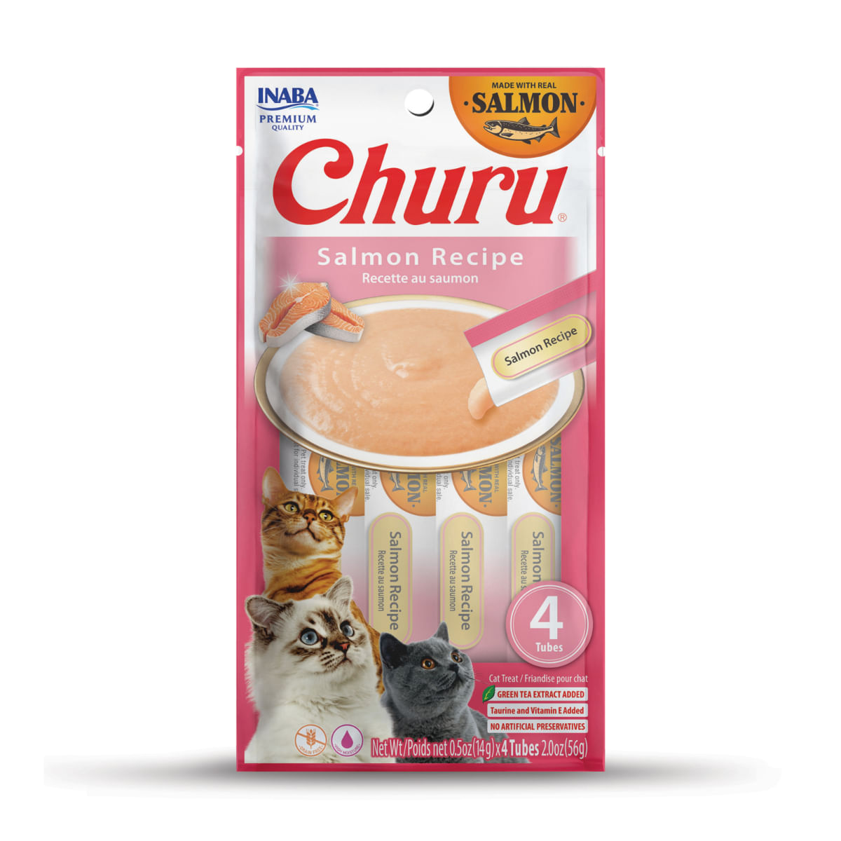 RECOMPENSA PISICA CIAO CHURU SOMON 4X14GR