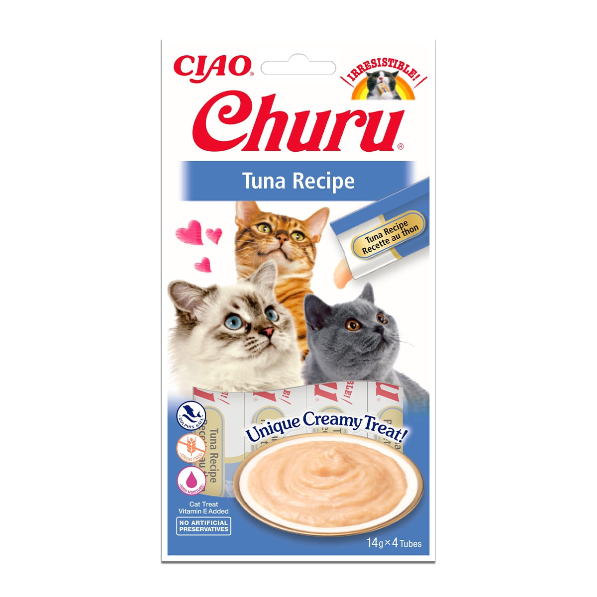 RECOMPENSA PISICA CIAO CHURU TON 4X14GR
