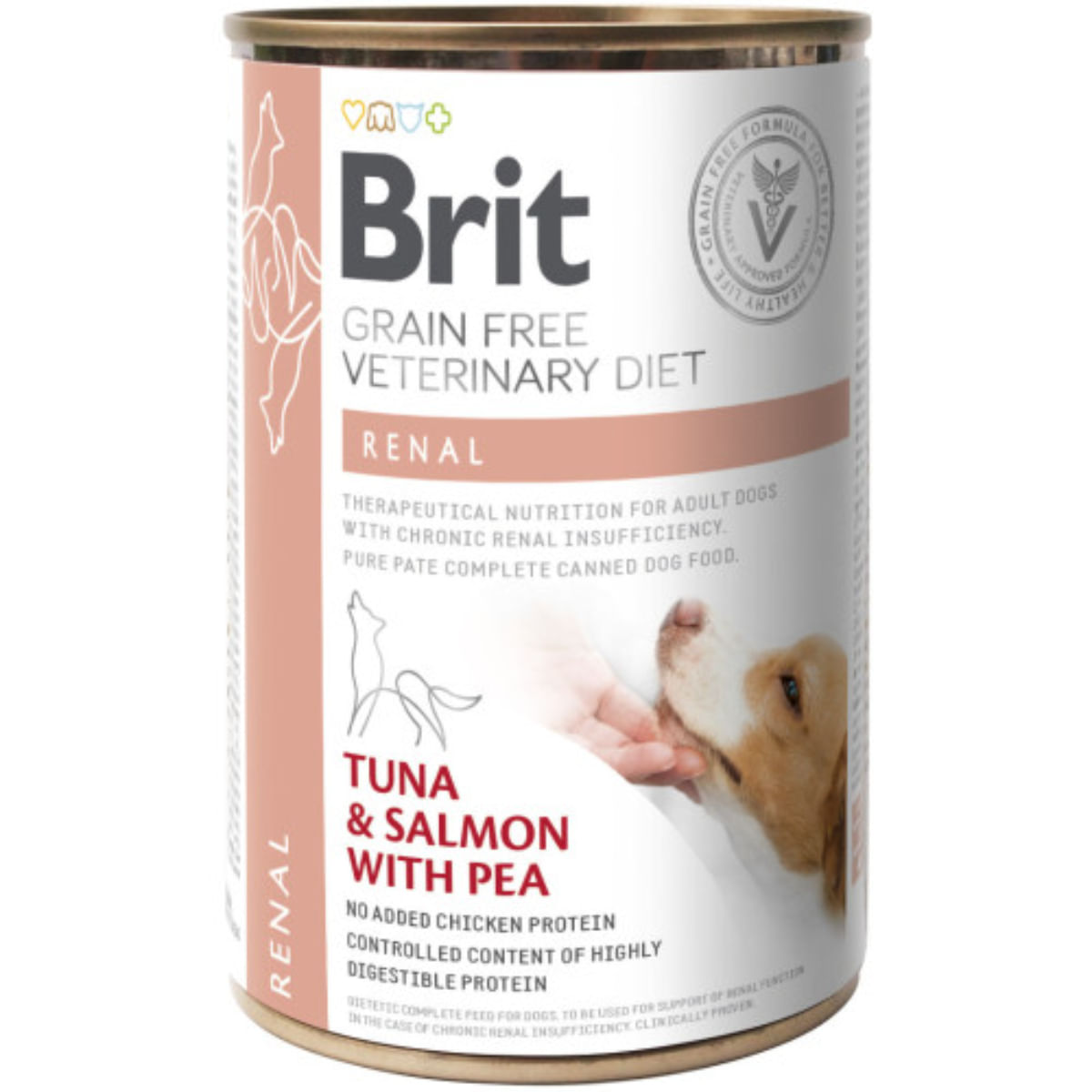 CONSERVA CAINE BRIT RENAL 400GR