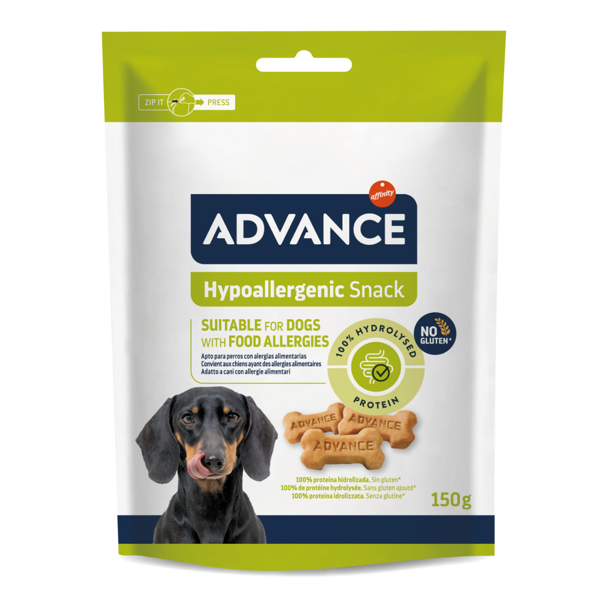 ADVANCE HYPOALLERGENIC SNACK 150GR