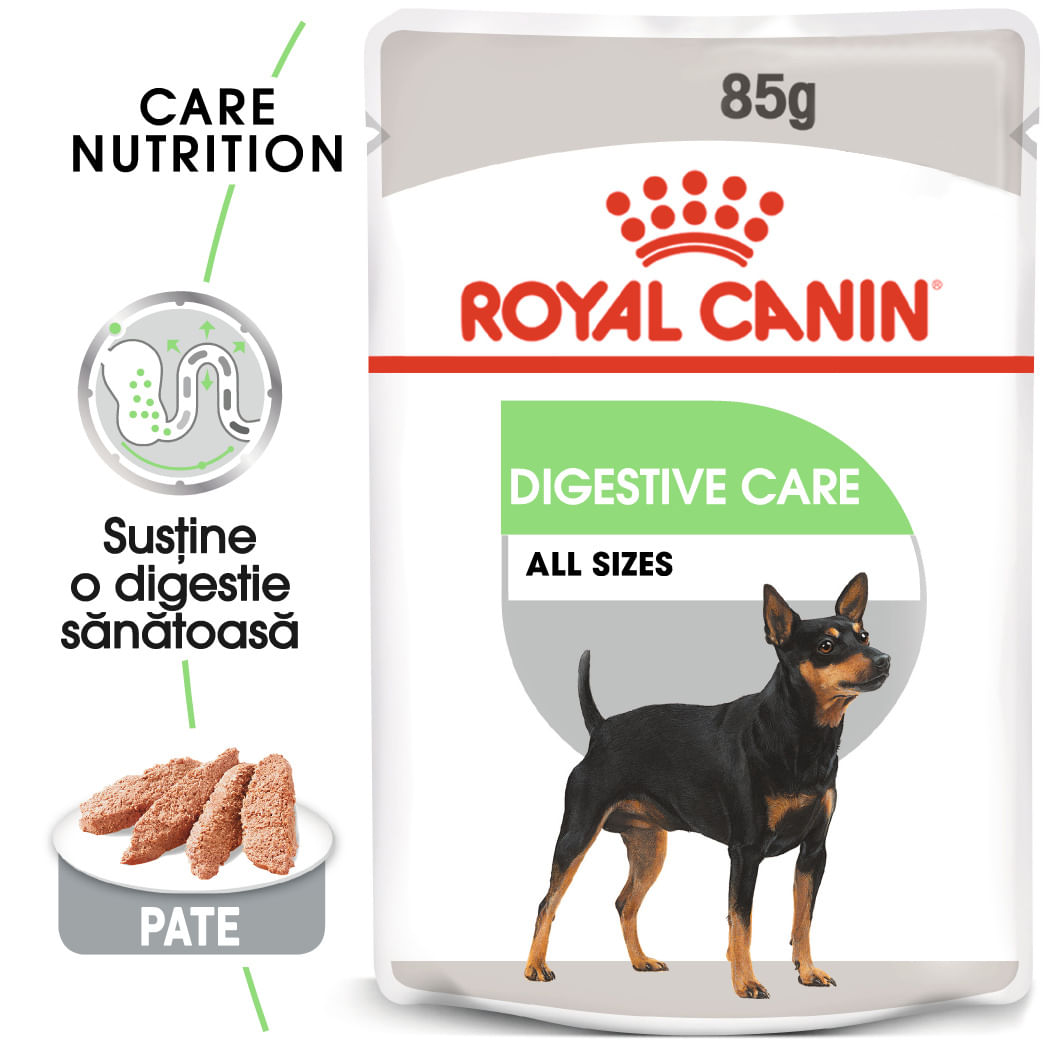 PLIC CAINE ROYAL CANIN DIGESTIVE CARE ALL SIZES 85GR