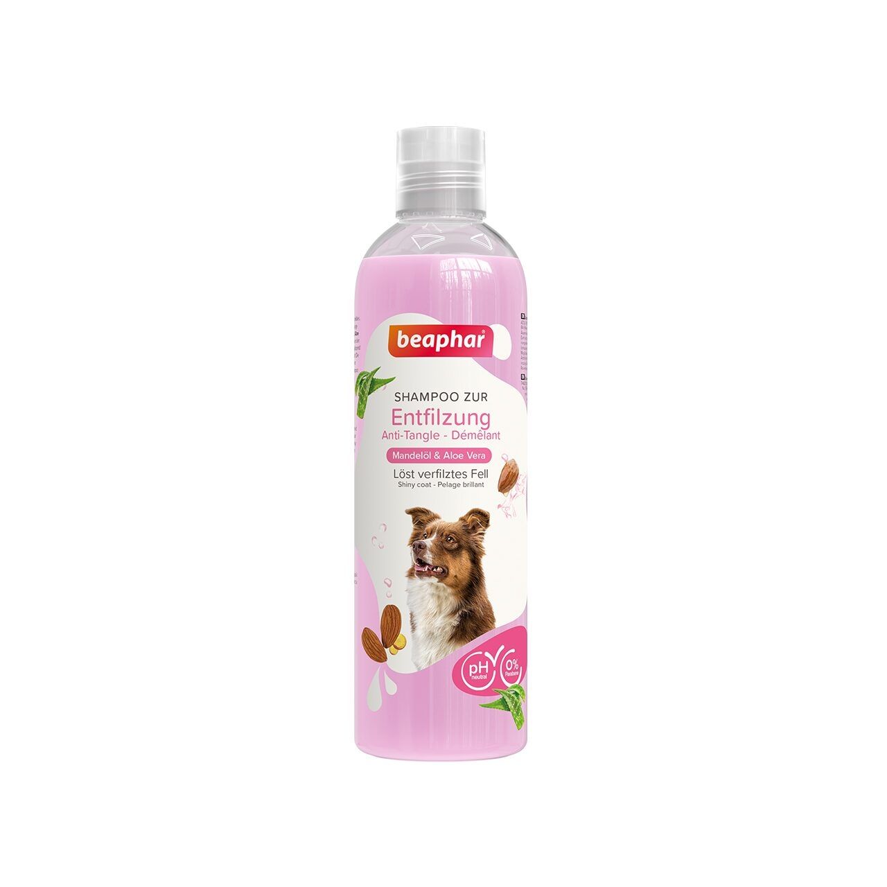 SAMPON CAINE BEAPHAR BLANA LUNGA ULEI DE MIGDALE ȘI ALOE VERA 250ML